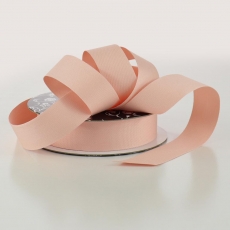(DISC) 25MM COTTON RIBBON 25M PEACH BLUSH