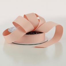 25MM COTTON RIBBON 25M PEACH BLUSH