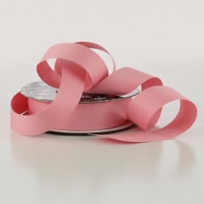 (DISC) 25MM COTTON RIBBON 25M PEONY ROSE