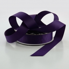 25MM X 25M GROSGRAIN AUBERGINE