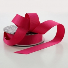 25MM X 25M GROSGRAIN CERISE