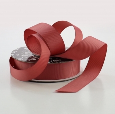 25MM X 25M GROSGRAIN CINNABAR