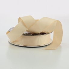 25MM X 25M GROSGRAIN NUDE