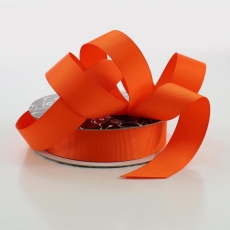 25MM X 25M GROSGRAIN ORANGE