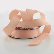 25MM X 25M GROSGRAIN PEACH BLUSH