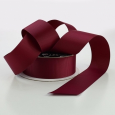 38MM X 25M GROSGRAIN BURGUNDY