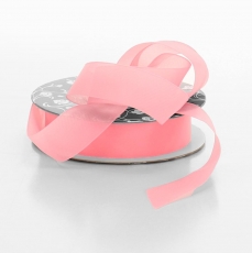 25MM NYLON JELLY RIBBON 25M ROSE