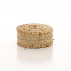 JUTE RIBBON 4CM X 10MTRS NATURAL