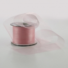 ORGANZA SPECIAL 50MM X 25MTR LIGHT PINK