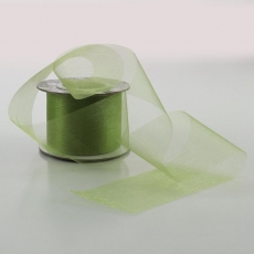 (DISC) ORGANZA SPECIAL 50MM X 25MTR OLIVE