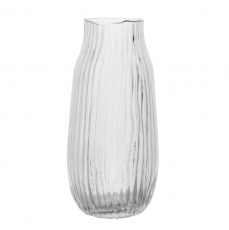 MILA VASE 26.5H 8T 5.5B 12.5WP CLEAR