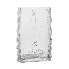 RYAH VASE 24.5H 15.5TL 8TW CLEAR