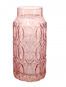 LUNA VASE 27H 10T 13B PINK