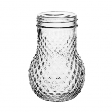 PINEAPPLE JAR 10.5H 4.5T 5.5B 7WP