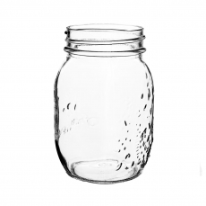 MEDIUM MASON JAR 13H 6.5T 6B 8WP