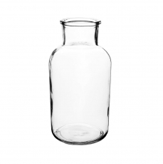 LARGE MILK BOTTLE  19.5H 6.8T 9.5B 10.4WP