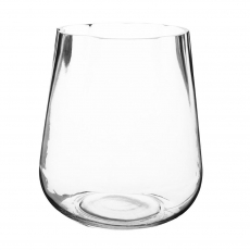 (DISC) TULIP VASE 24H 16.6T 12B 21WP CLEAR
