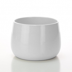 ELEGANT CURVES POT 12.5H 15.5T 14.5B 16.5WP WHITE