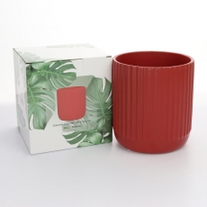 DOLOMITE CYLINDER 15H 14T 14B RED RIBBED