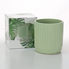 DOL CYLINDER 15H 14T 14B SOFT GREEN RIBBED