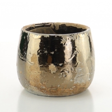 (DISC) GOLD EARTH POT 14.5H 16T 14B 17.5WP