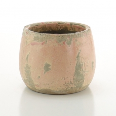 PINK EARTH POT 12.5H 14T 12.5B 15WP