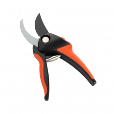 FLORIST SECATEUR - ORANGE/BLACK HANDLES #9511