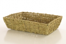 SEAGRASS RECT TRAY NATURAL 10H 40TL 29TW