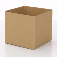 BOX MINI MATTE KRAFT 12.5x12.5x11.5H