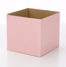 BOX MINI GLOSS LIGHT PINK 12.5x12.5x11.5H