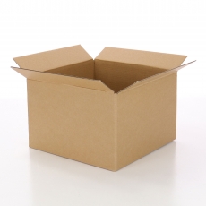 BOX SMALL no insert KRAFT 21.5x21.5x19H (FLAP 5CM)