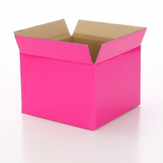 NO.6 BOX CERISE 16.5x16.5x17H (FLAP 4CM)