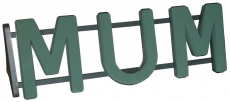 LETTER FRAME - MUM 28X80CM