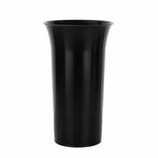 DISPLAY VASE BLACK 30H 17.5T 12B