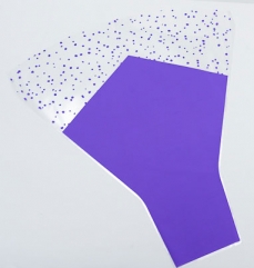 DOT SLEEVES VIOLET 50X44X12CM PK/50