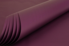 50X70 DUO SHEET 60u PEARL AUBERGINE PK/50