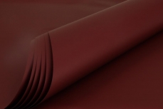 50X70 DUO SHEET 60u PEARL BURGUNDY PK/50