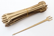 27CM BAMBOO CARDFORK PRICE PER 1 FORK