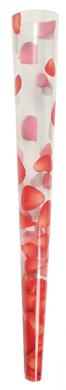 TUBE PETAL 46X6X2CM RED