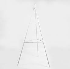 FLOWER STAND TRIPOD WHITE 120cm