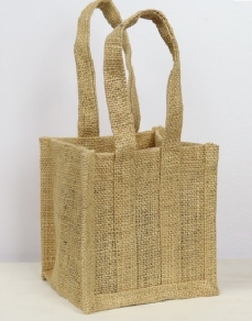 JUTE BAG 14H 15L 15W INC HANDLE 28H NATURAL