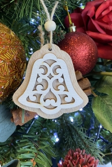 XMAS BELL 7HX7CM pack of 10