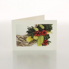 DRIFTWOOD WREATH- FOLDED CARD PK/20