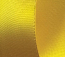 (DISC) 10MM DOUBLE SIDED SATIN 30M PER ROLL YELLOW
