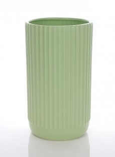 (DISC) DOL CYLINDER 24H 14T 14B PISTACHIO RIBBED
