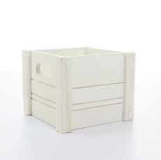 CRATE SMALL 12H 12TL 12TW WHITE