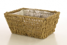 SEAGRASS RECT TRAY NATURAL 10H 40TL 29TW