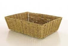 SEAGRASS RECT TRAY NATURAL 13H 45TL 33TW