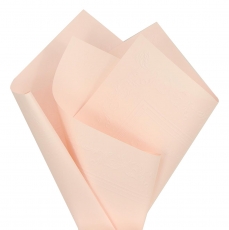 KRAFT WITH EMBOSSING 110GSM 50X70 W/R LT PINK PK/50