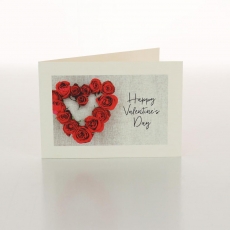 HEART OF ROSES HVD - FOLDED CARD PK/20